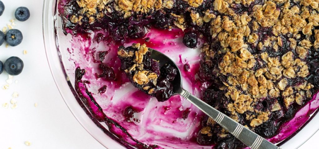 Blueberry Breakfast Crisp