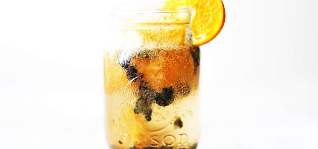 Blueberry Orange Sparkling Water