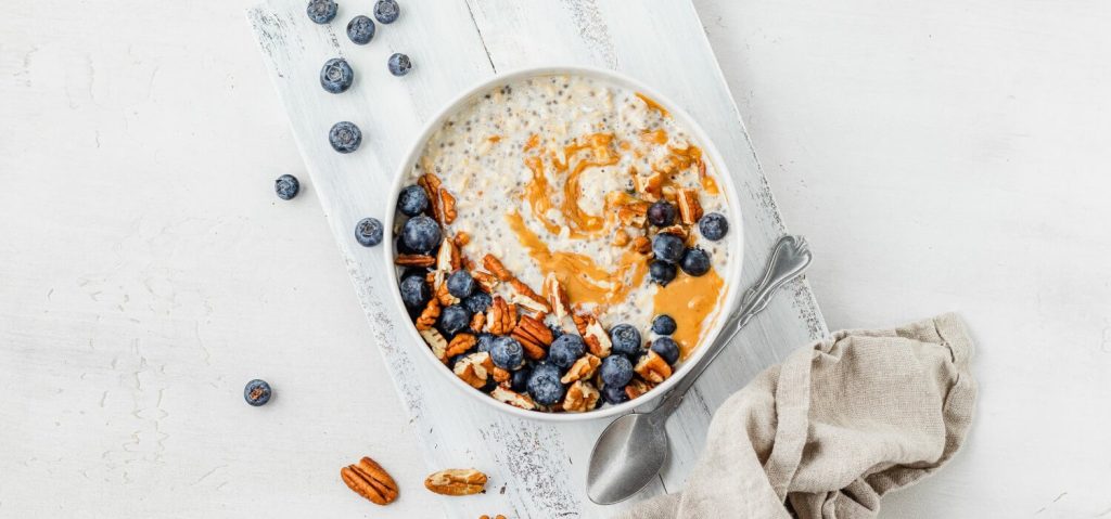 Blueberry Vanilla Protein Oats