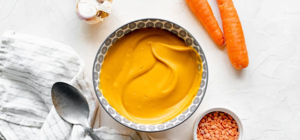 Carrot & Lentil Puréed Soup