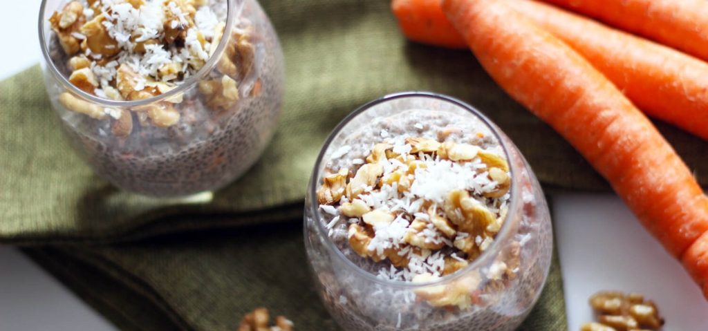 Carrot Cake Chia Pudding