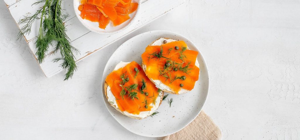Carrot "Lox" Bagels