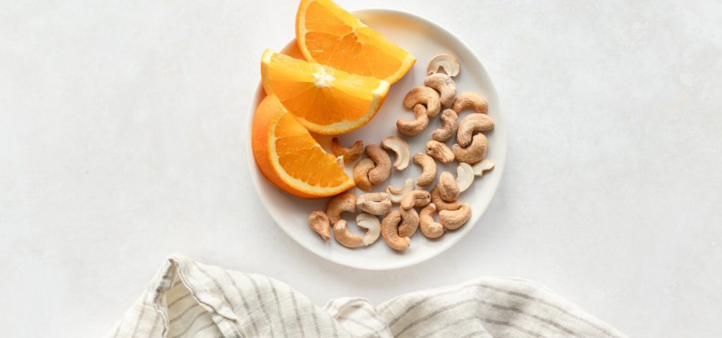 Cashews & Orange Slices