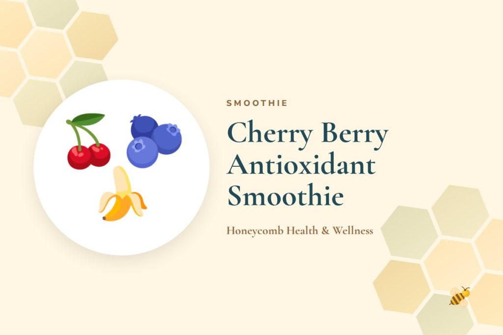 Cherry Berry Antioxidant Smoothie