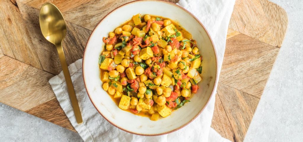 Chickpea & Tofu Curry
