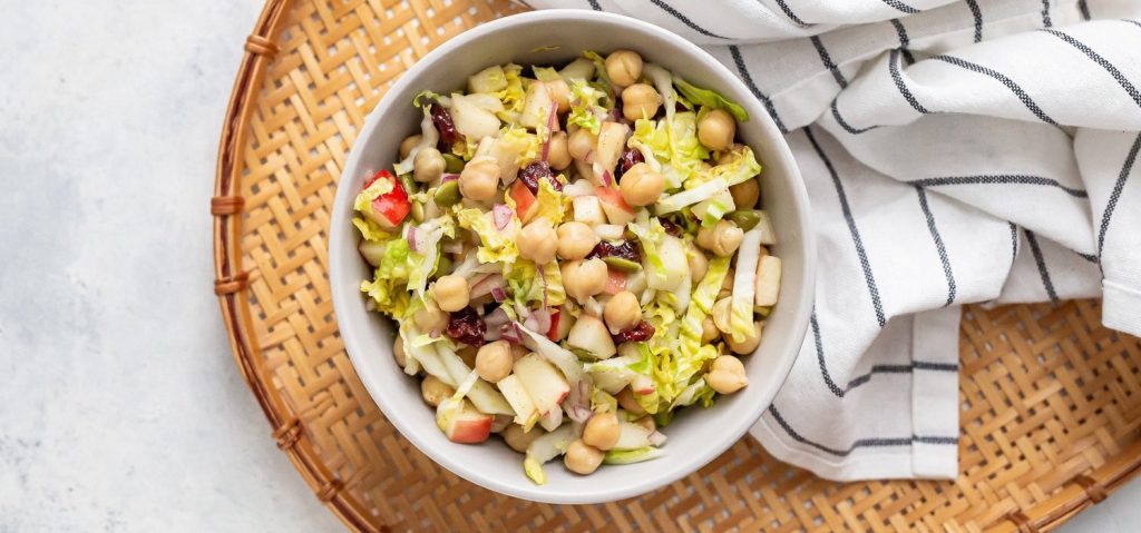 Chickpea Cranberry Salad