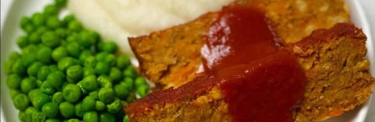 Chickpea Loaf with Smoked Maple Glaze