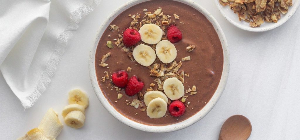 Chocolate Almond Butter Smoothie Bowl