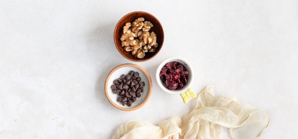 Chocolate Chips, Dried Cranberries & Walnuts