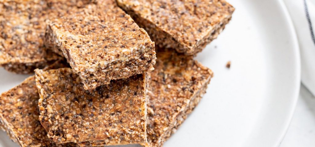 Chocolate Coconut Energy Crunch Bars