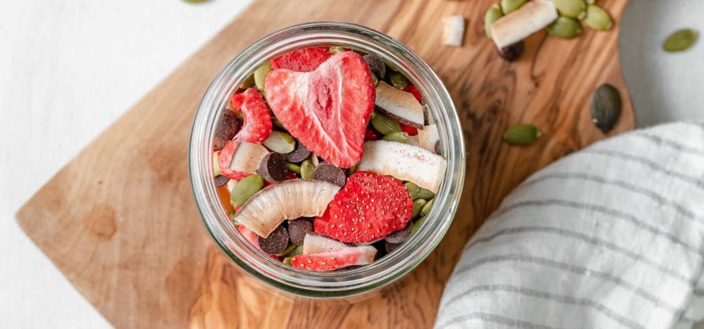 Chocolate Strawberry Nut-Free Trail Mix