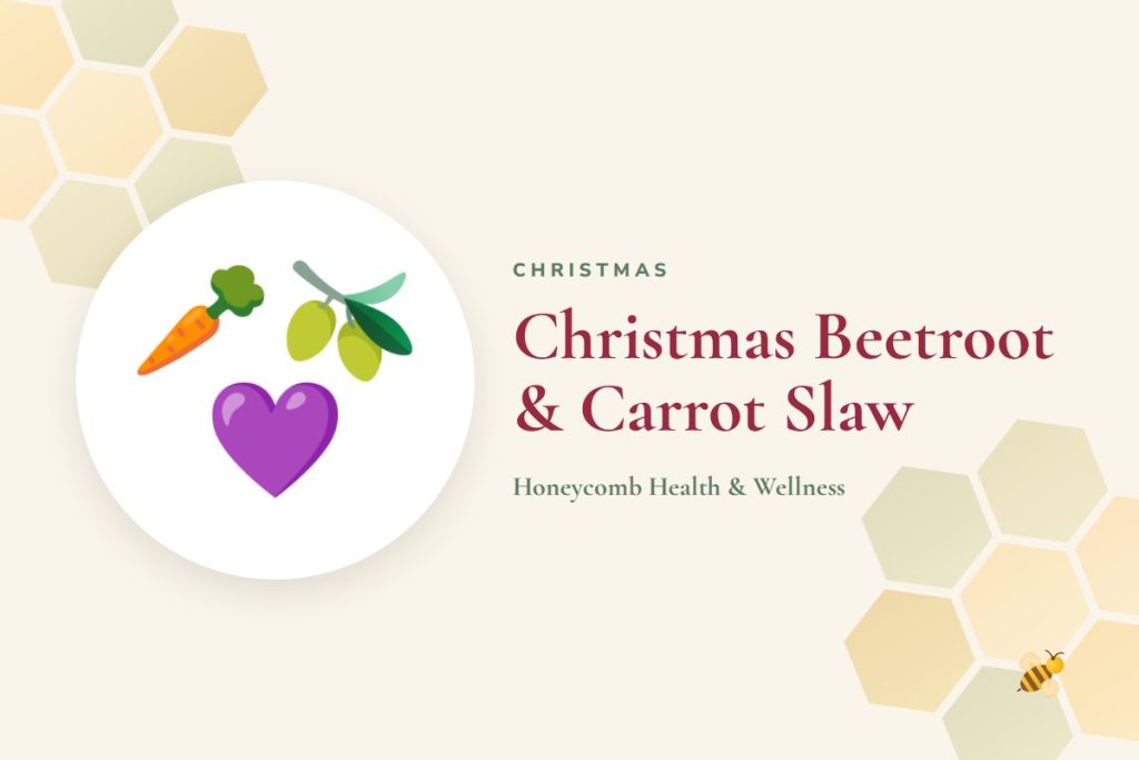 Christmas Beetroot & Carrot Slaw