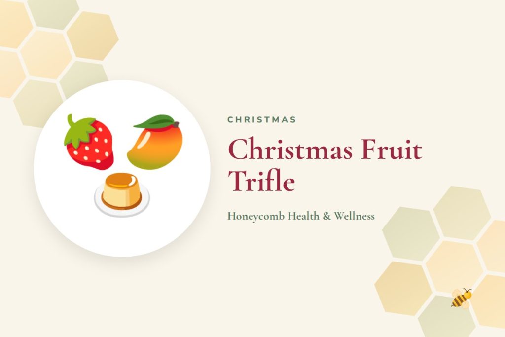 Christmas Fruit Trifle