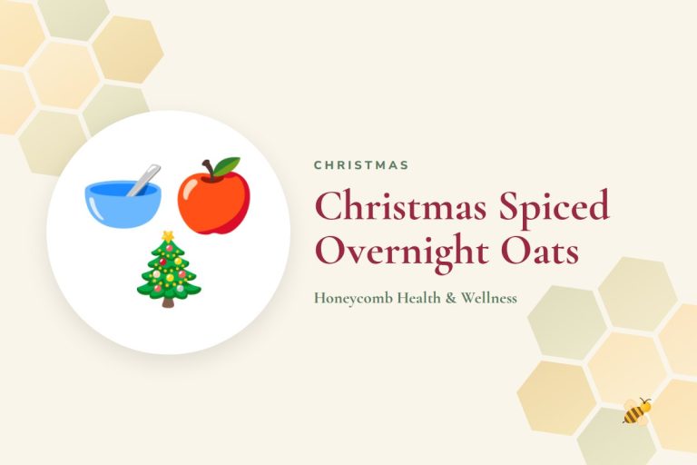 Christmas Spiced Overnight Oats