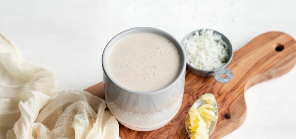 Cinnamon & Nutmeg Warm Rice Drink