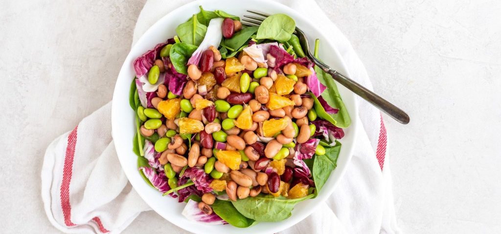 Citrus & Mixed Bean Salad