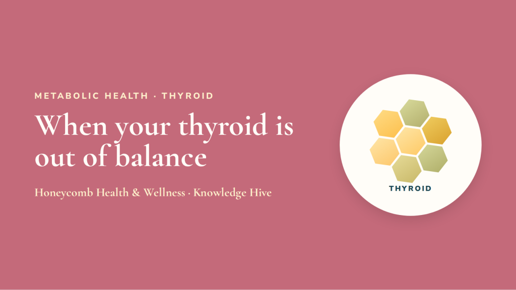 Unbalanced thyroid hormones can leave you feeling a bit unbalanced