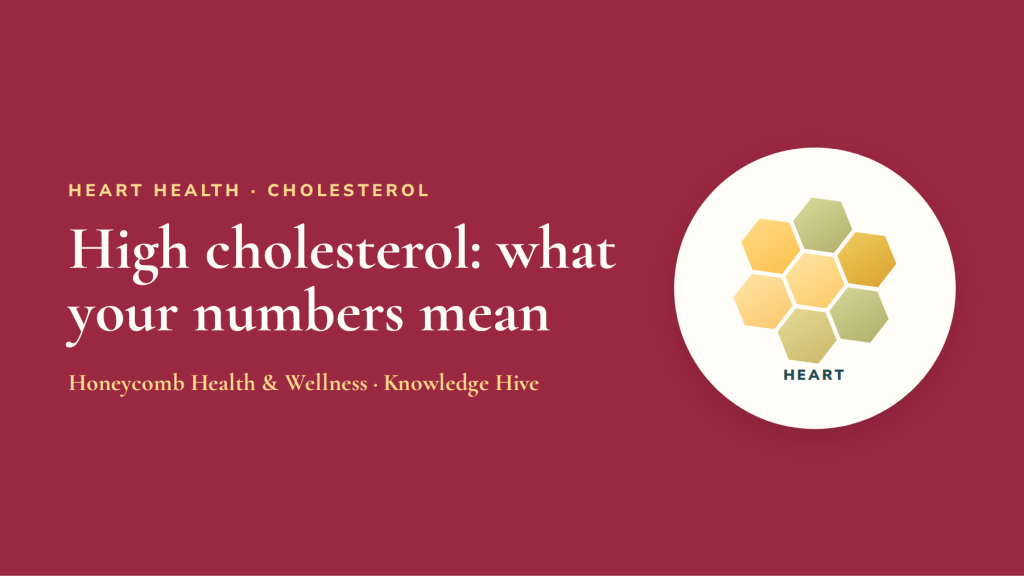 High cholesterol: what your numbers really mean, and how food changes them