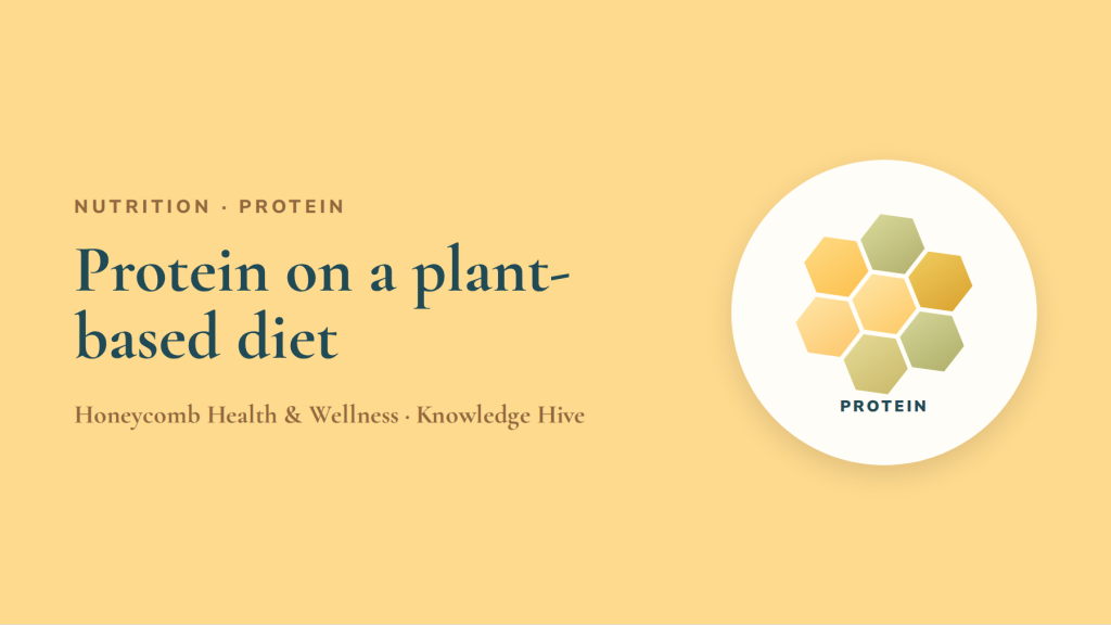 Protein on a plant-based diet: how much you really need
