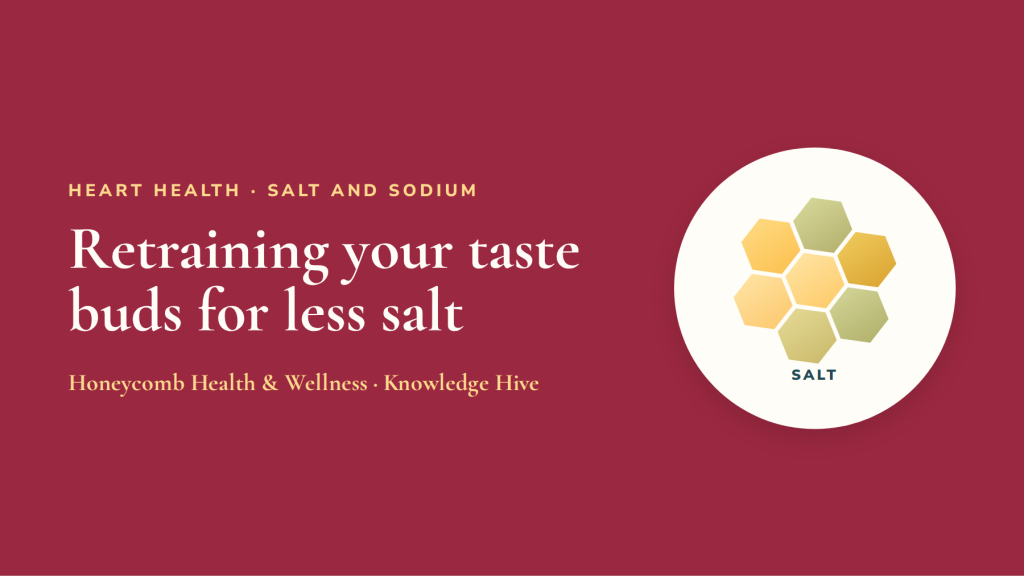 Retraining your taste buds: how to eat less salt without missing it
