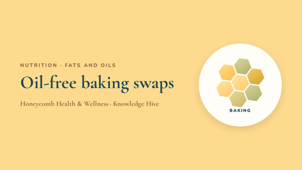 Oil-free baking: what to use instead of oil and butter