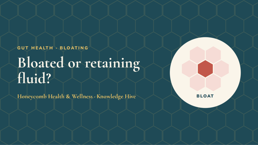 Bloated or retaining fluid? How to tell the difference