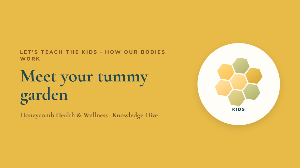 Meet your tummy garden: explaining gut bugs to kids