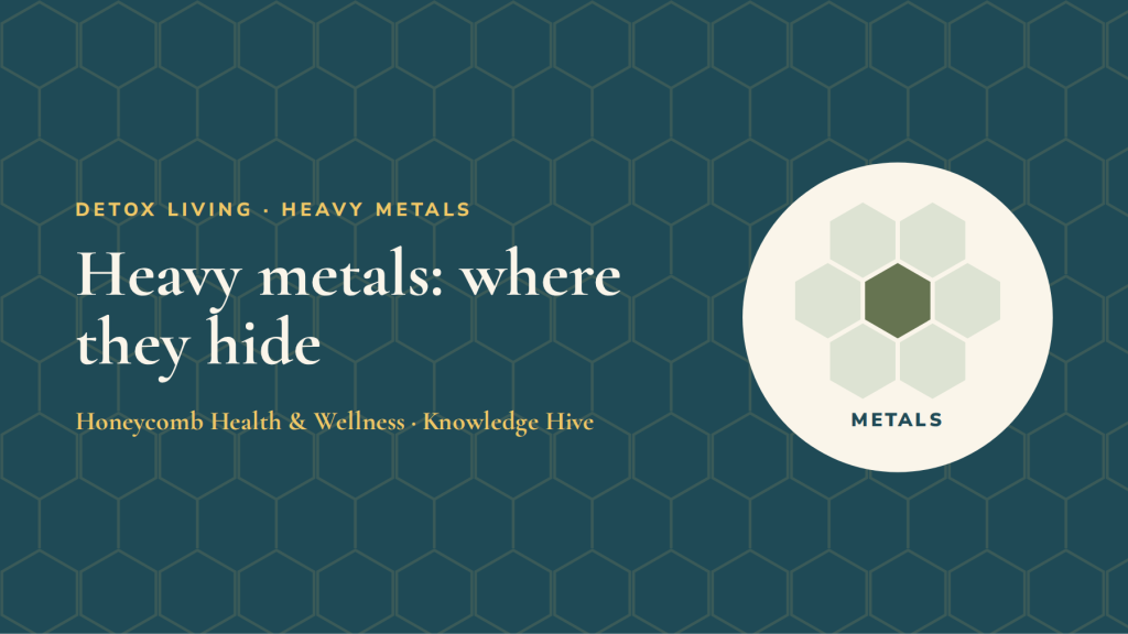 Heavy metals: where they hide, and how to lower your exposure