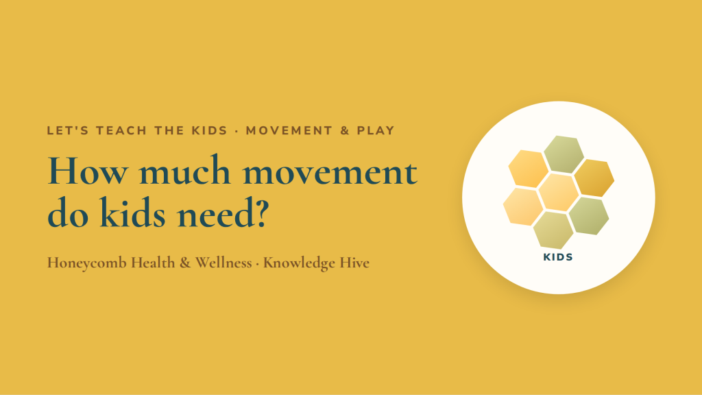 How much movement do kids need?
