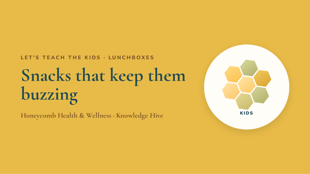 Lunchbox snacks that keep little brains buzzing