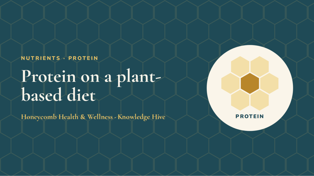 Protein on a plant-based diet: how much you really need