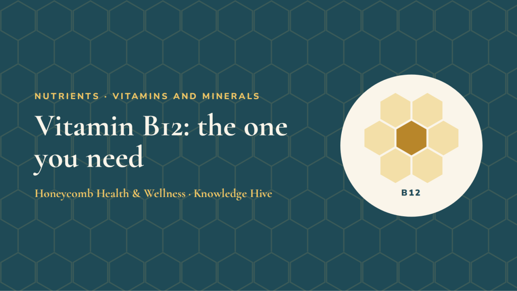 Vitamin B12: the one supplement every plant-based eater needs