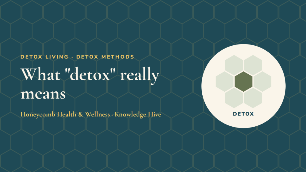 What "detox" really means: supporting your body's own clean-up crew