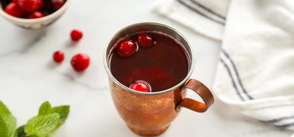 Cranberry Orange Mint Tea