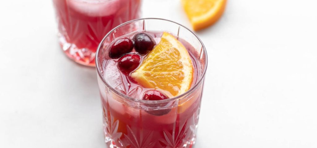 Cranberry Orange Mocktail