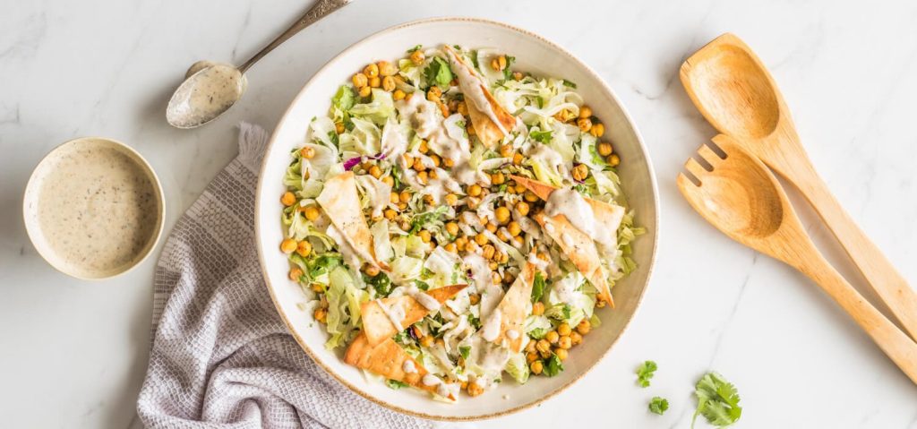 Crunchy Chickpea Salad
