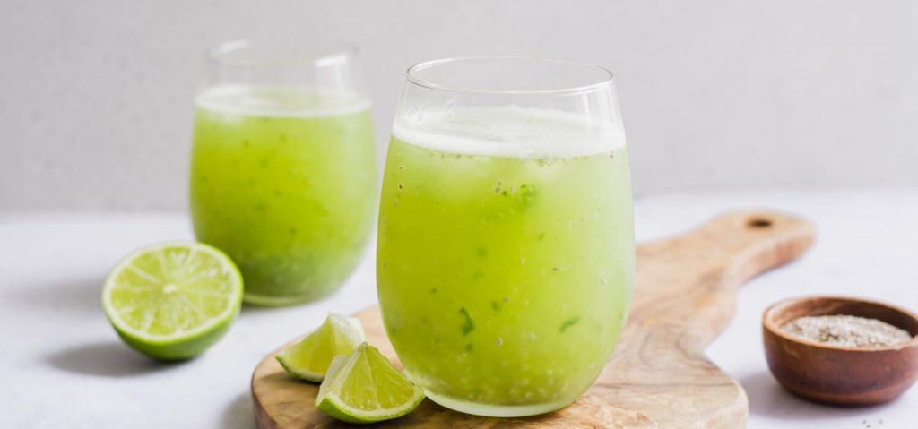 Cucumber & Lime Chia Fresca