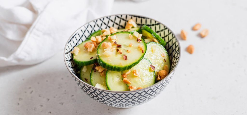 Cucumber & Peanut Salad