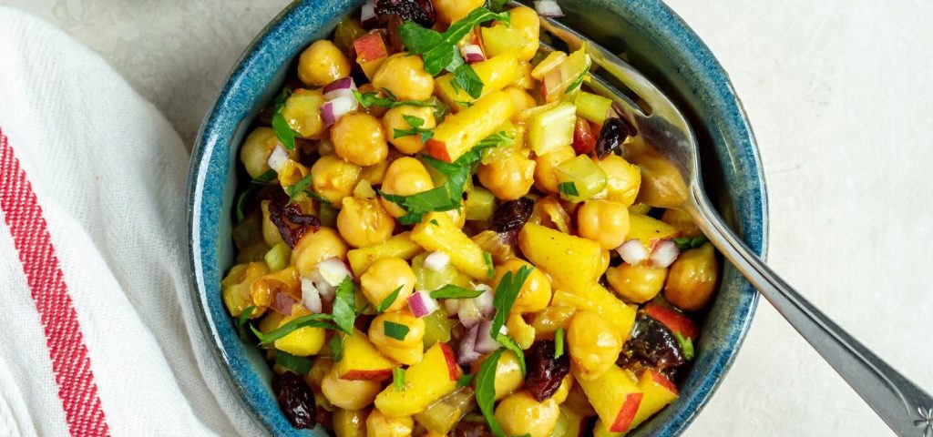 Curried Chickpea Salad