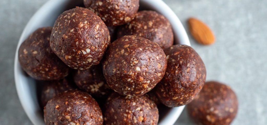 Double Chocolate Mint Energy Balls