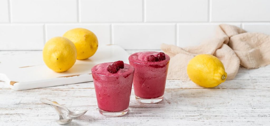 Frozen Raspberry Lemonade