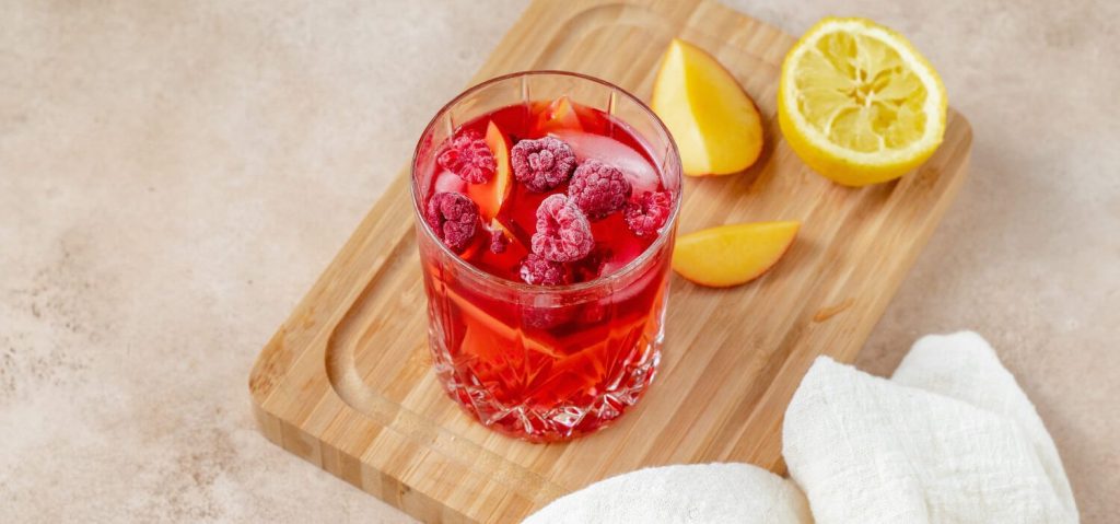 Fruity Hibiscus Tea Lemonade