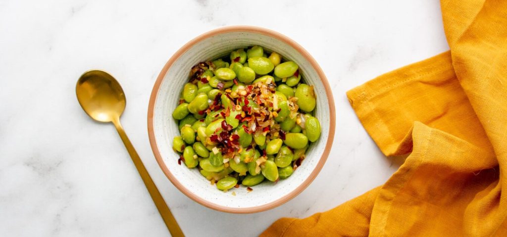 Garlic & Chilli Edamame