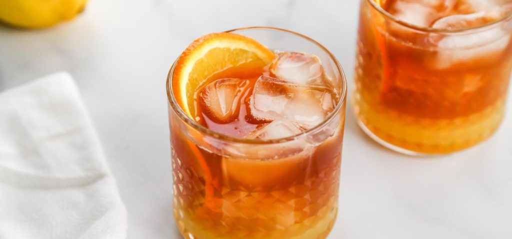 Ginger Orange Iced Tea