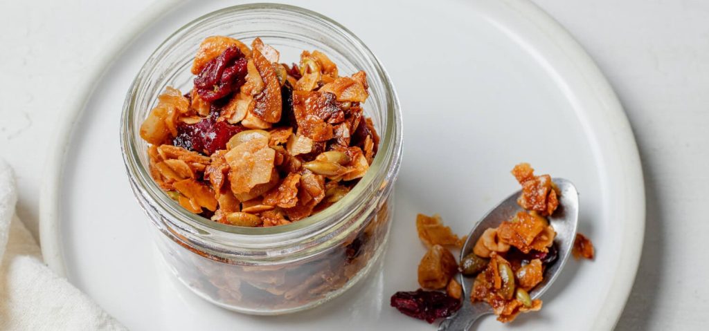 Grain-Free Cranberry Orange Granola