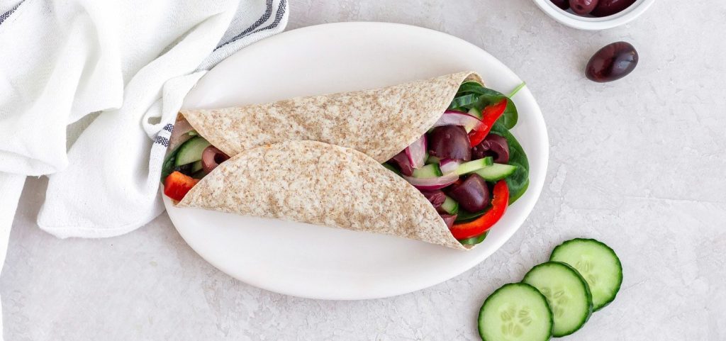 Greek Salad Wraps