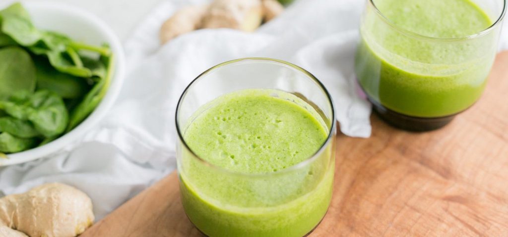 Green Coconut Ginger Juice