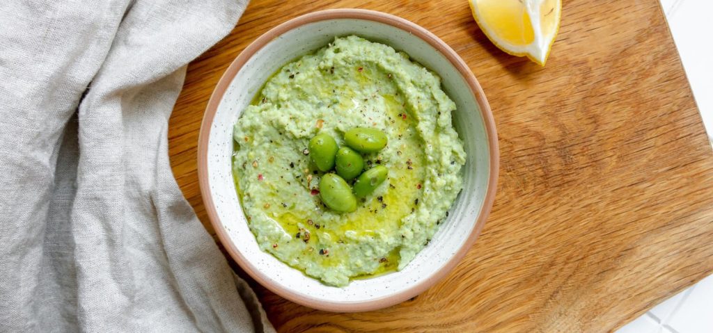 Green Pea & Edamame Dip