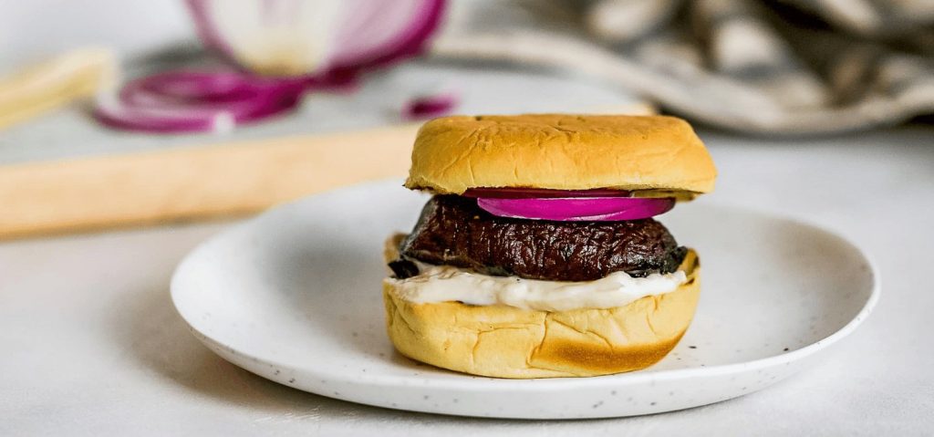 Grilled Portobello Mushroom Burger