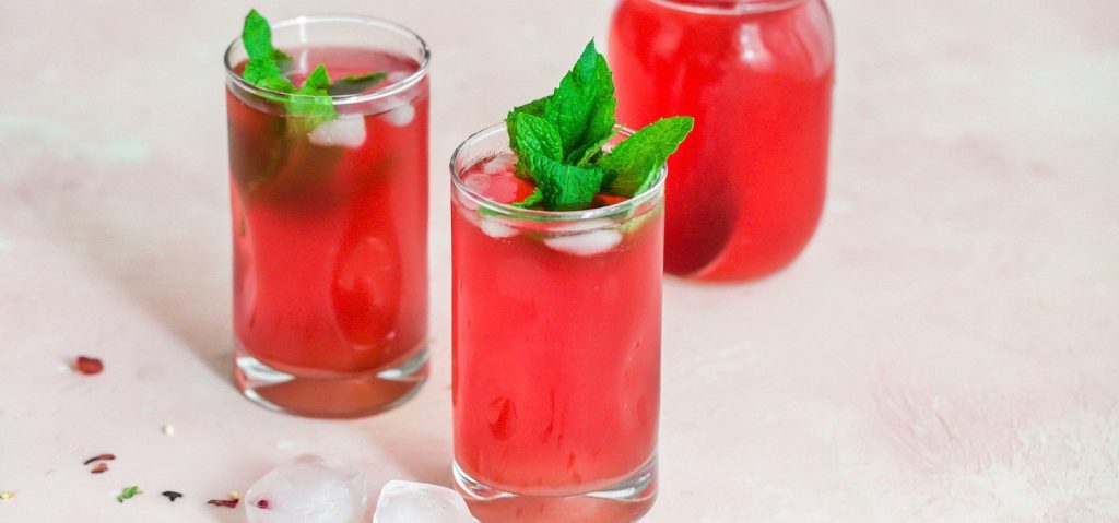 Hibiscus Iced Tea
